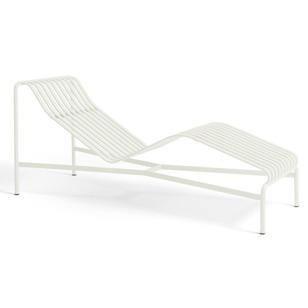 HAY Palissade Chaise Longue Cream White