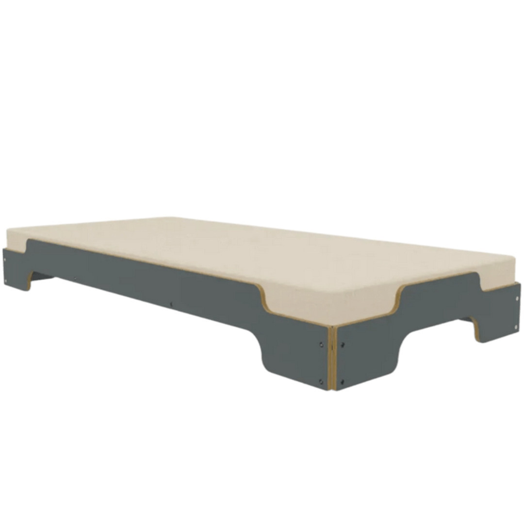 Müller Small Living Stapelliege mit Schichholzkante Anthracite