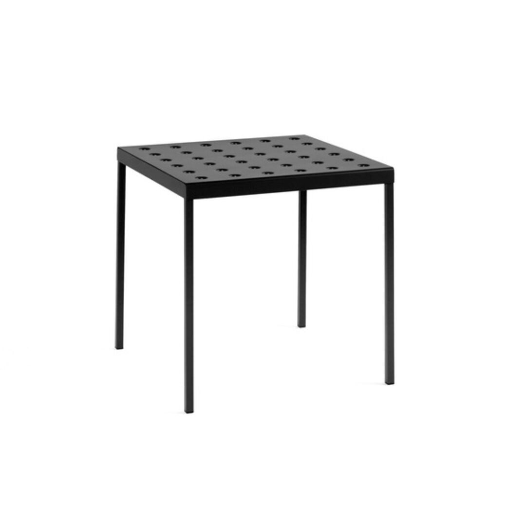 HAY Gartentisch Balcony von Hay Anthracite, L: 75 cm / W: 76 cm