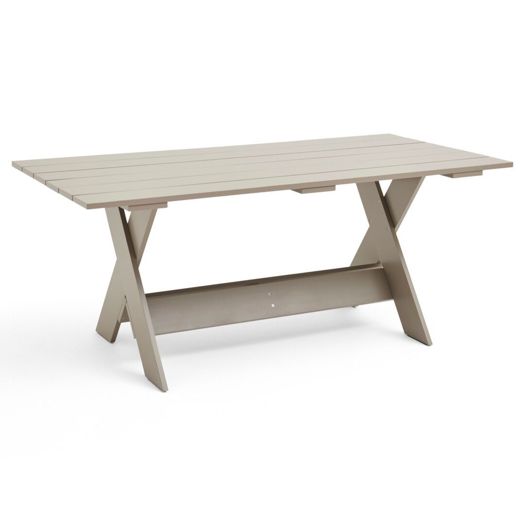 HAY Gartentisch Crate Dining von Hay London fog, L: 180 cm
