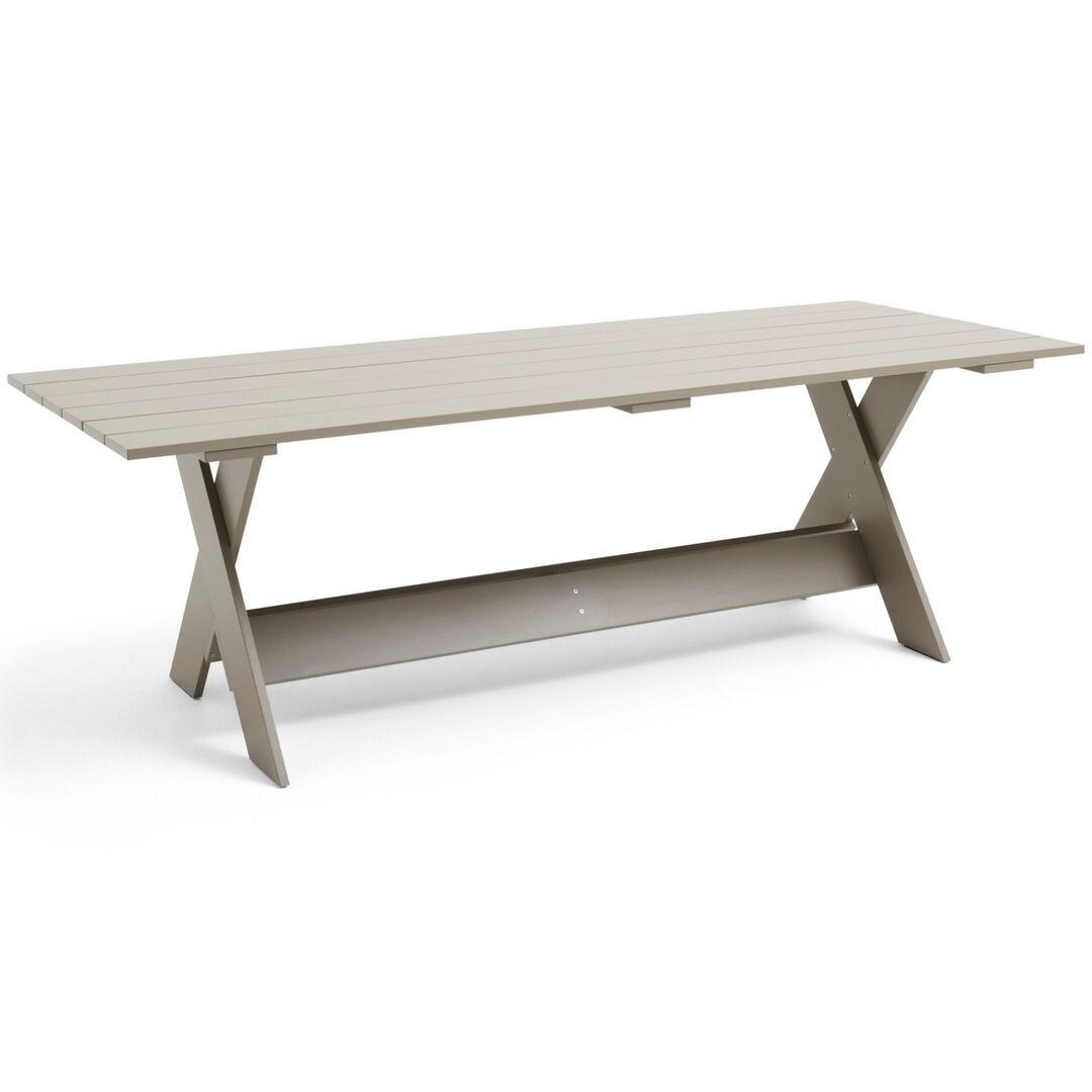 HAY Gartentisch Crate Dining von Hay London fog, L: 230 cm