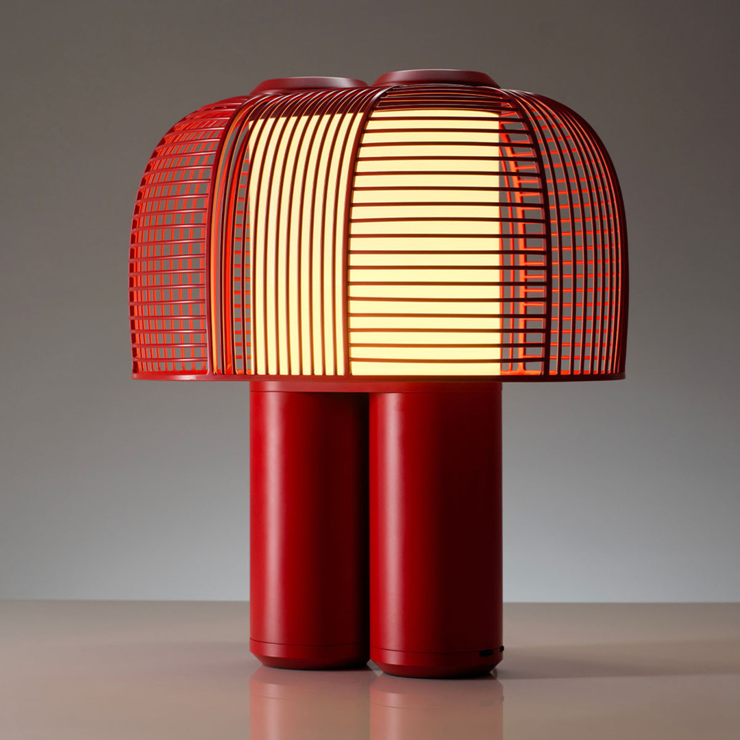 DCWeditions Yasuke Tischleuchte von DCW Red-Red-2