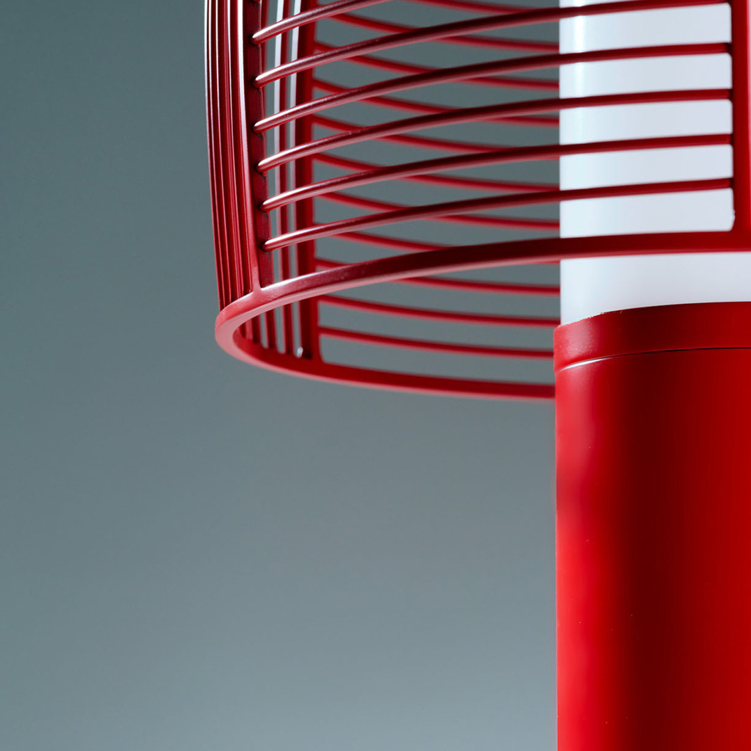 DCWeditions Yasuke Tischleuchte von DCW Red-Red-1