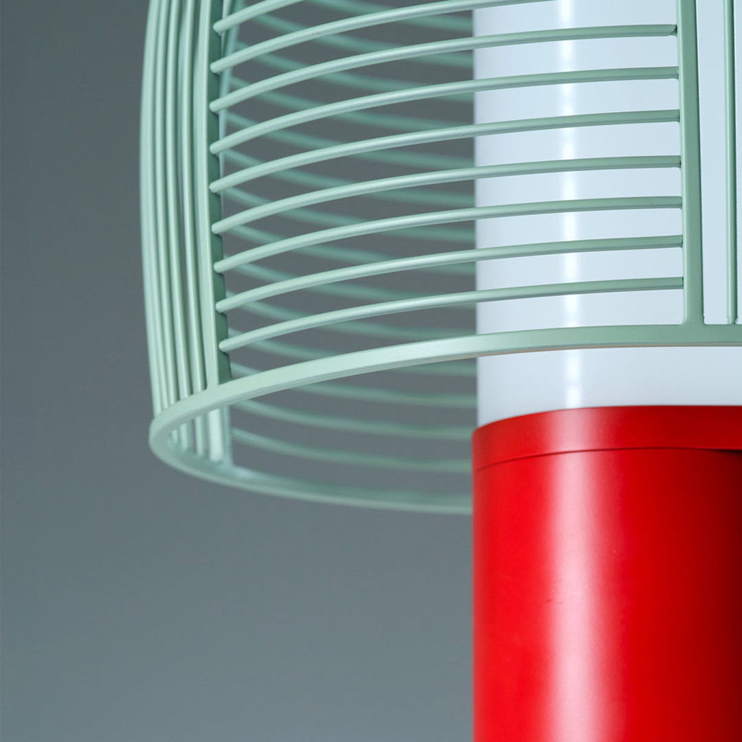 DCWeditions Yasuke Tischleuchte von DCW  Red-Green-1