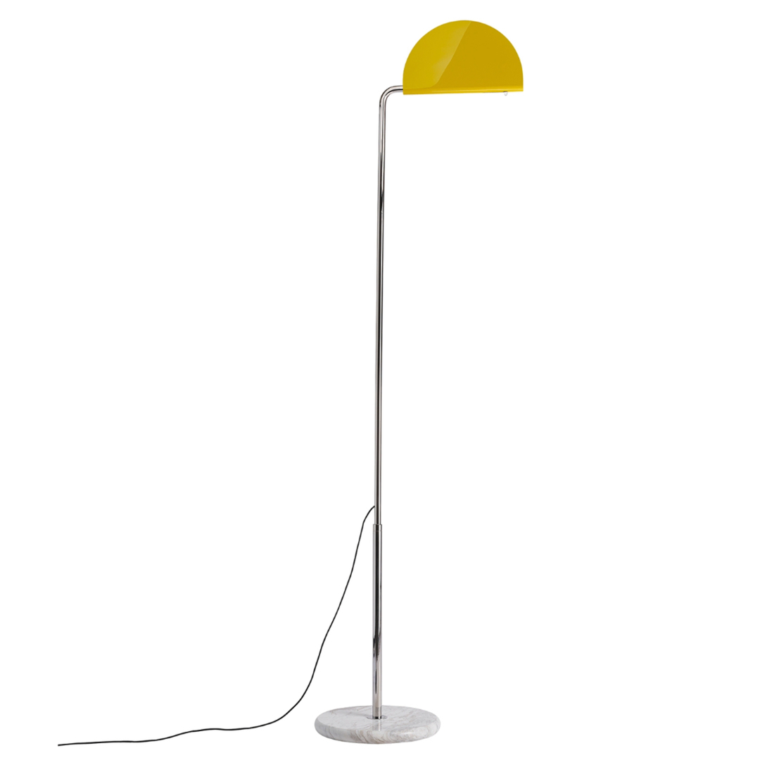 DCWeditions Mezzaluna F Stehleuchte von DCW Yellow