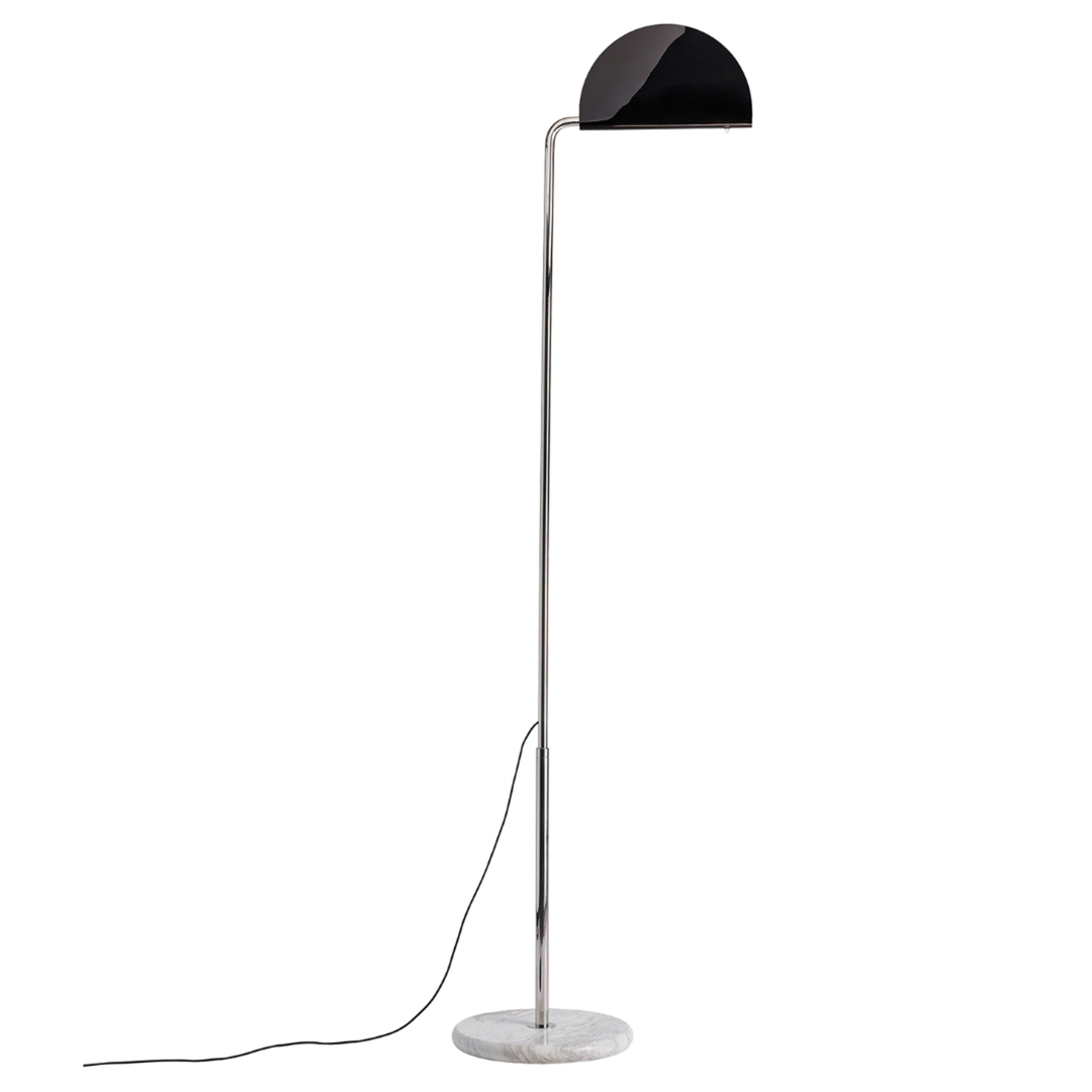 DCWeditions Mezzaluna F Stehleuchte von DCW Black