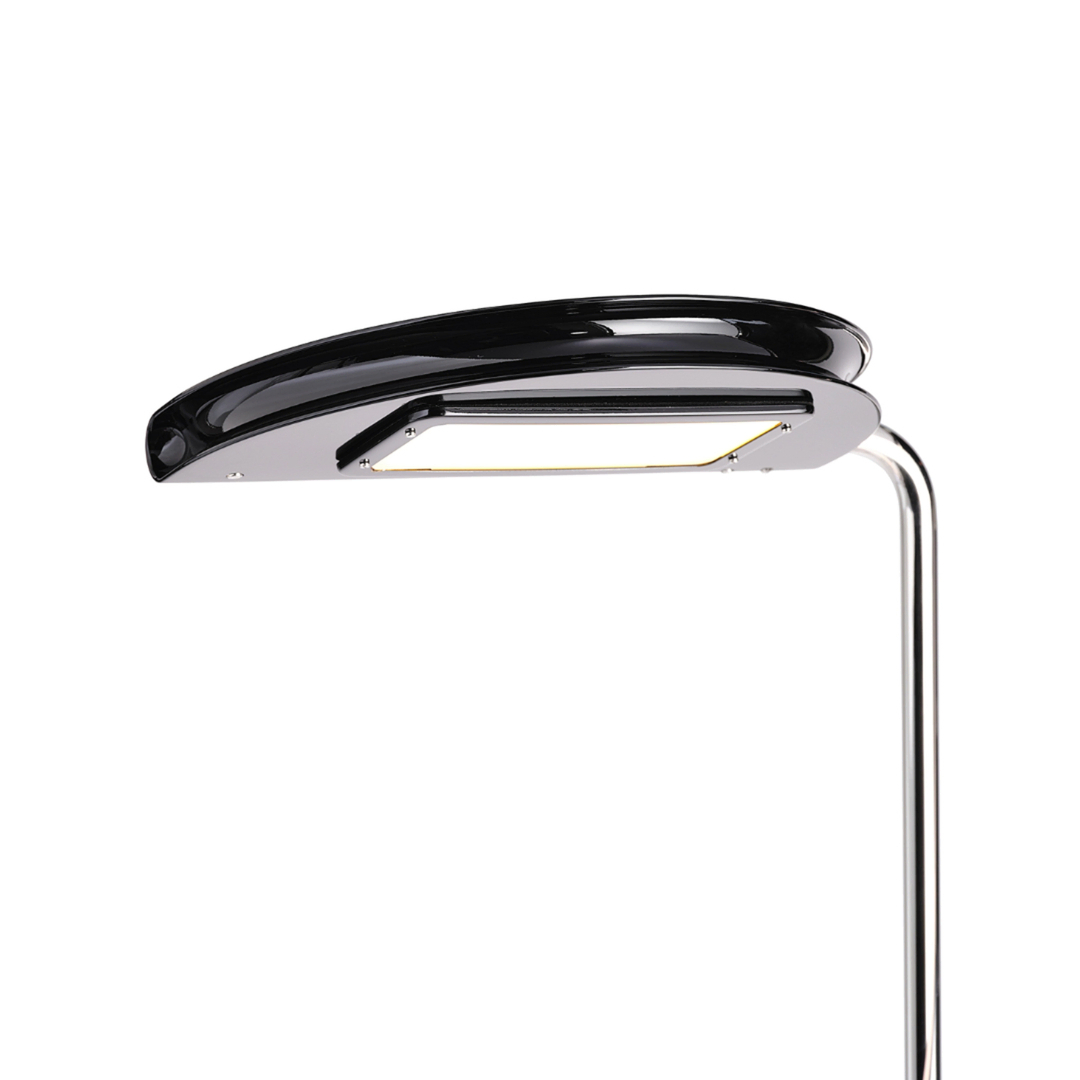 DCWeditions Mezzaluna F Stehleuchte von DCW Black-3