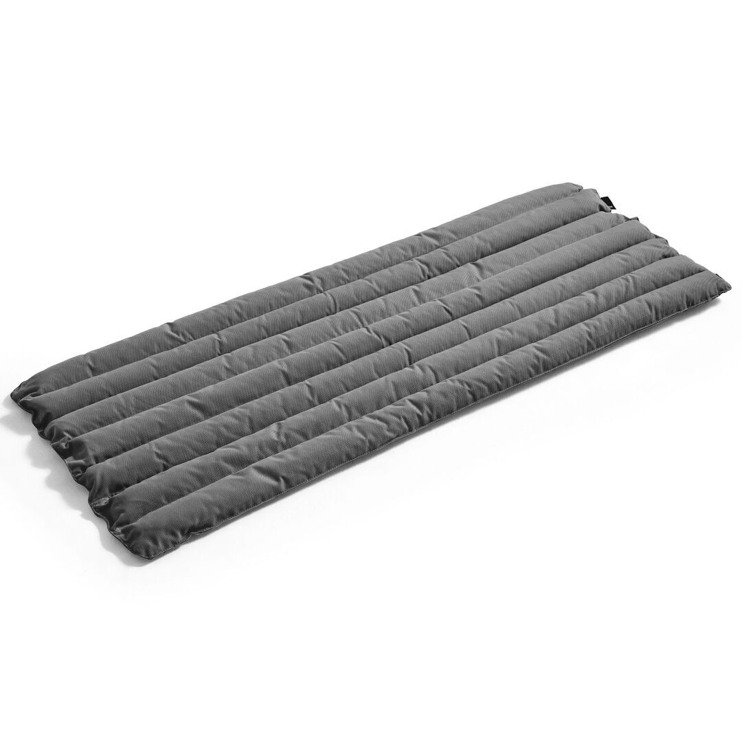 HAY HAY Quilton Seat Cushion for Traverse Lounge Bench  - Sitzkissen Black pepper