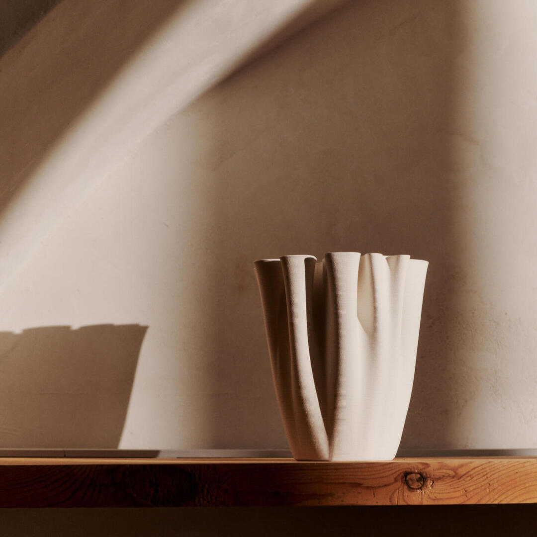 Ferm Living Dedali Vase Off-White