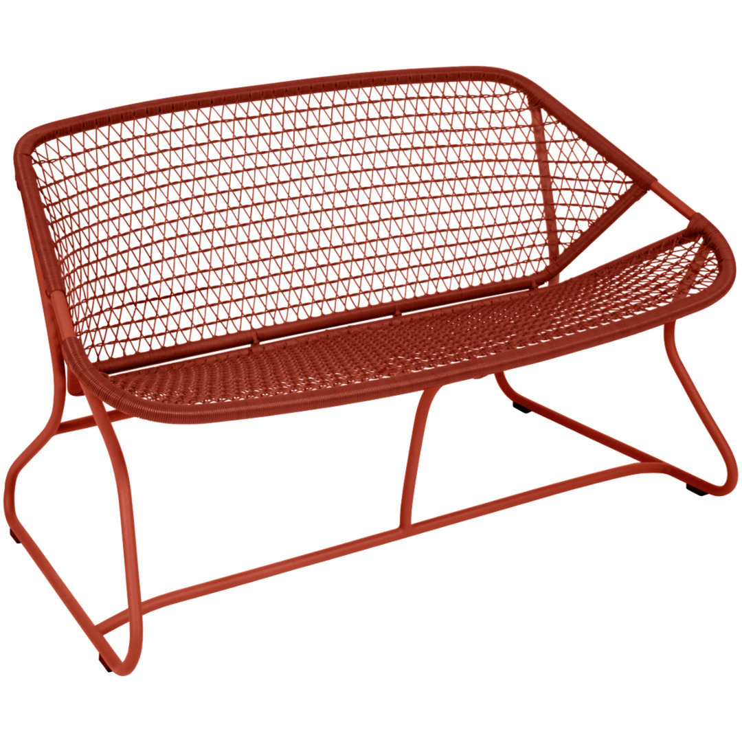 Fermob Bank Sixties von Fermob Ochre red 20