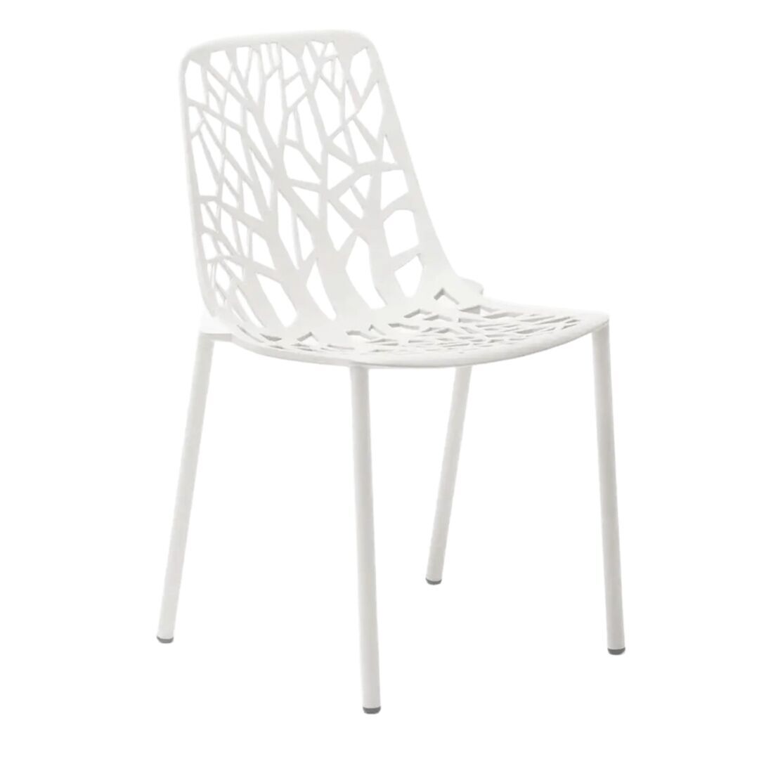 Fast Forest Stuhl von Fast White , Legs covered with aluminum