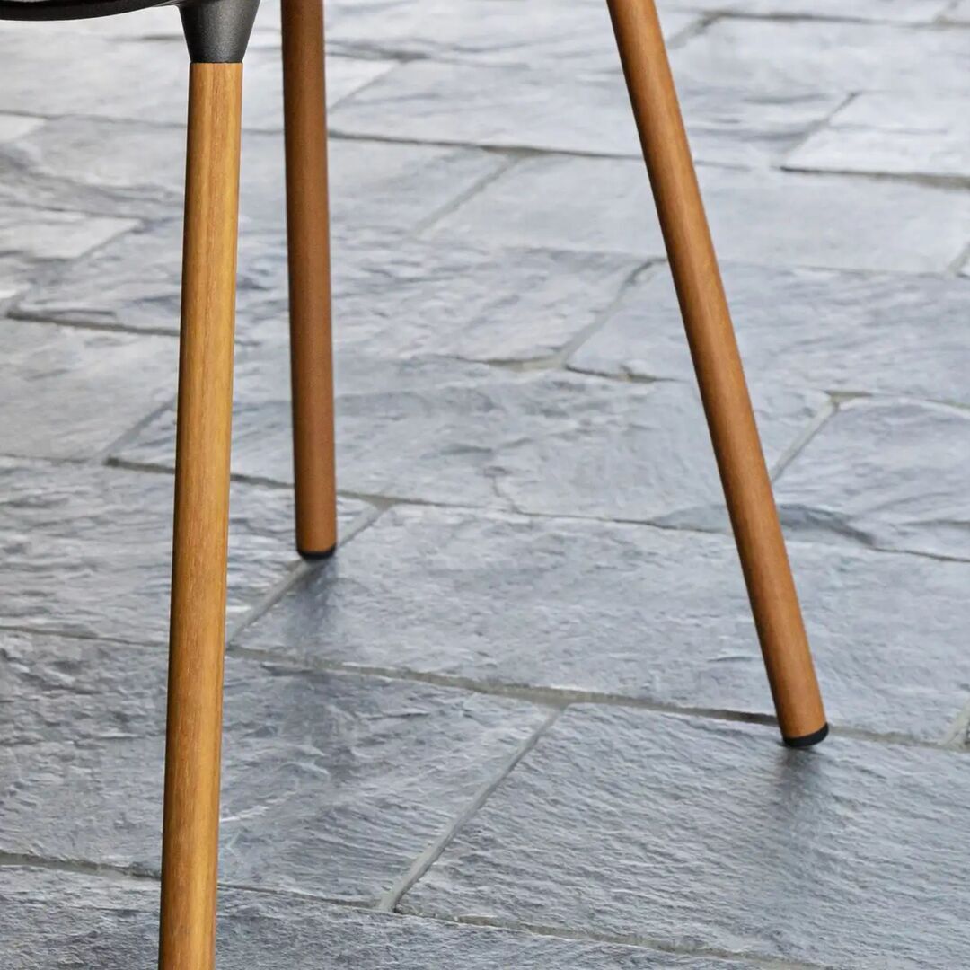 Fast Forest Stuhl von Fast White , Legs covered with iroko-1