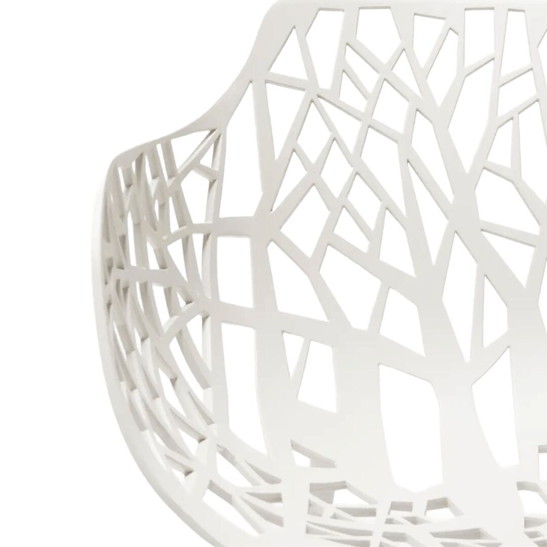 Fast Forest Armlehnstuhl von Fast White , Legs covered with aluminum-1