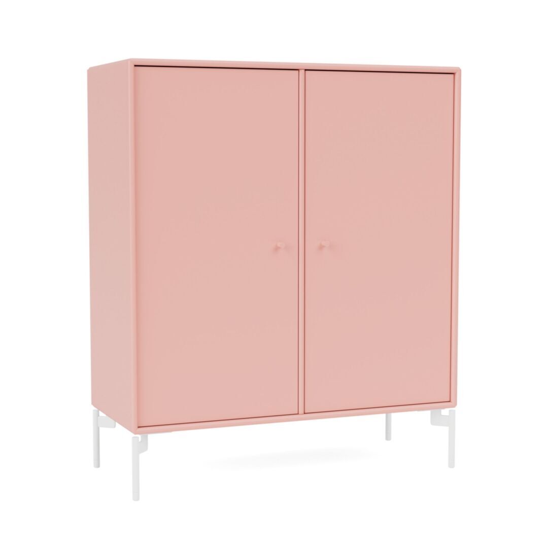 Montana Cover Cabinet Ruby 167, Snow 38 lacquered