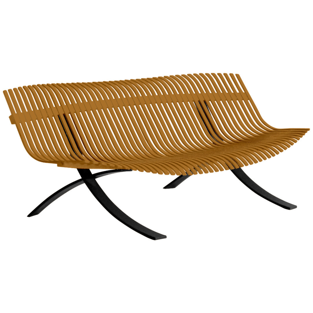 Fermob Bank Charivari von Fermob Gingerbread D2