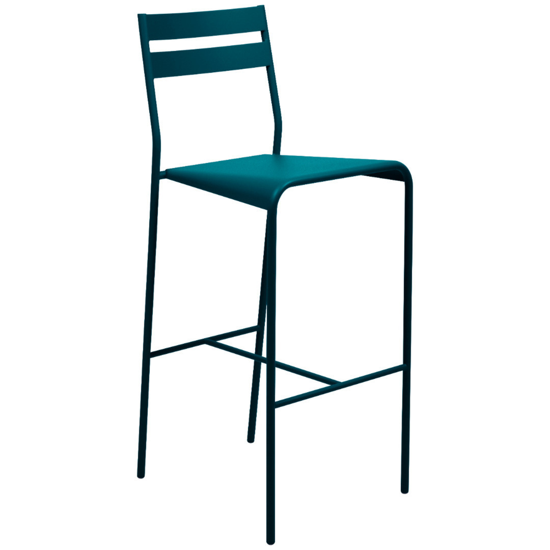 Fermob Barstuhl Facto von Fermob Acapulco blue 21