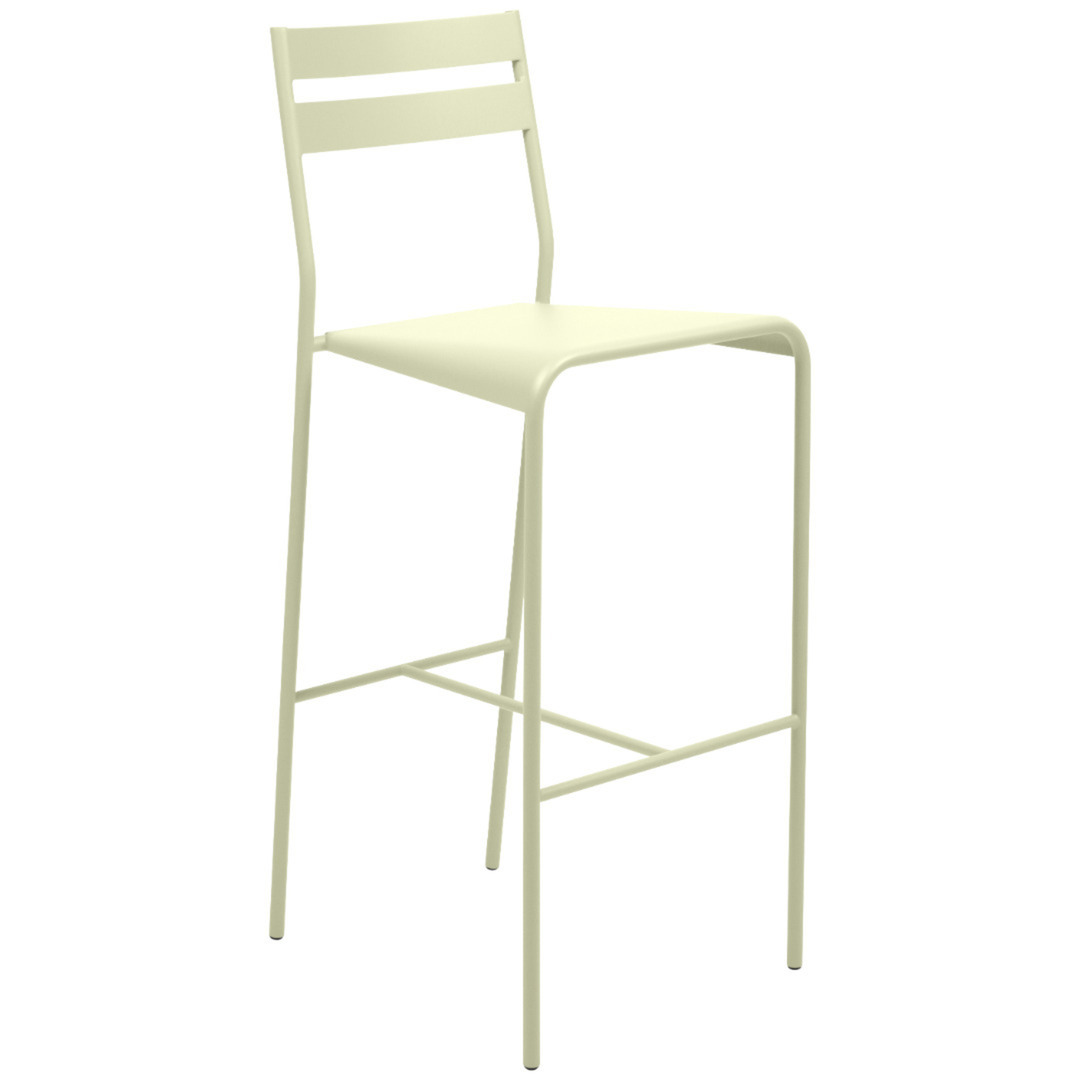 Fermob Barstuhl Facto von Fermob Lime green 65