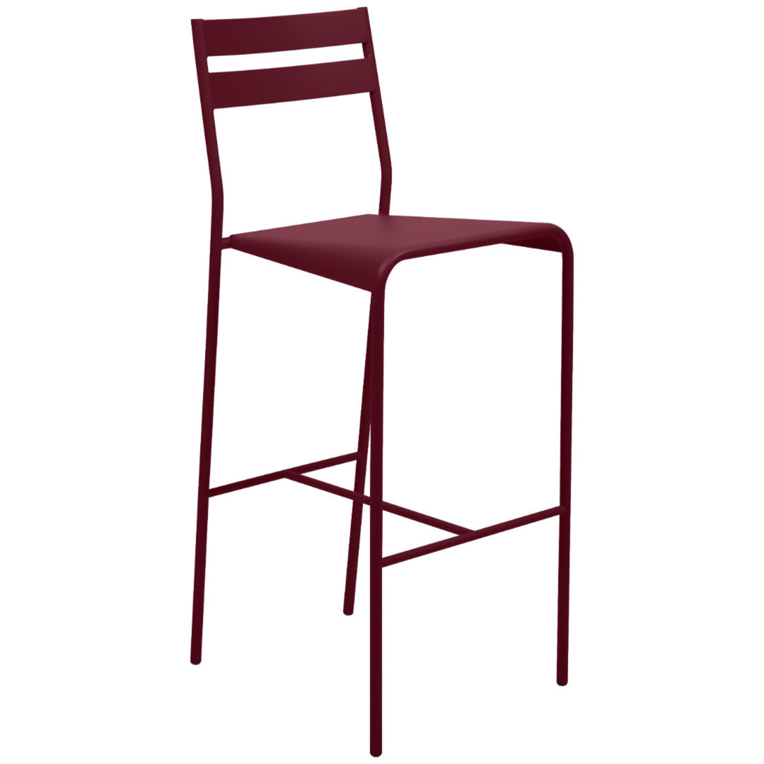 Fermob Barstuhl Facto von Fermob Black cherry B9