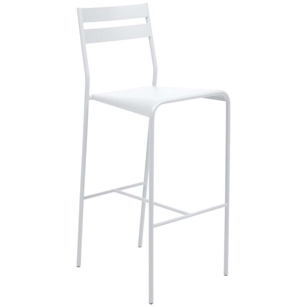 Fermob Barstuhl Facto von Fermob White 01