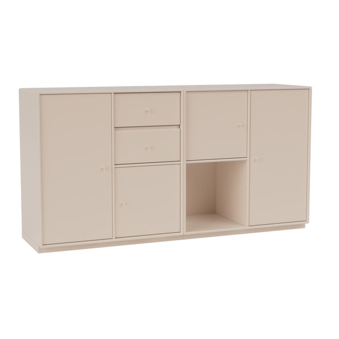 Montana Couple Sideboard Clay 168, Base H: 3 cm 