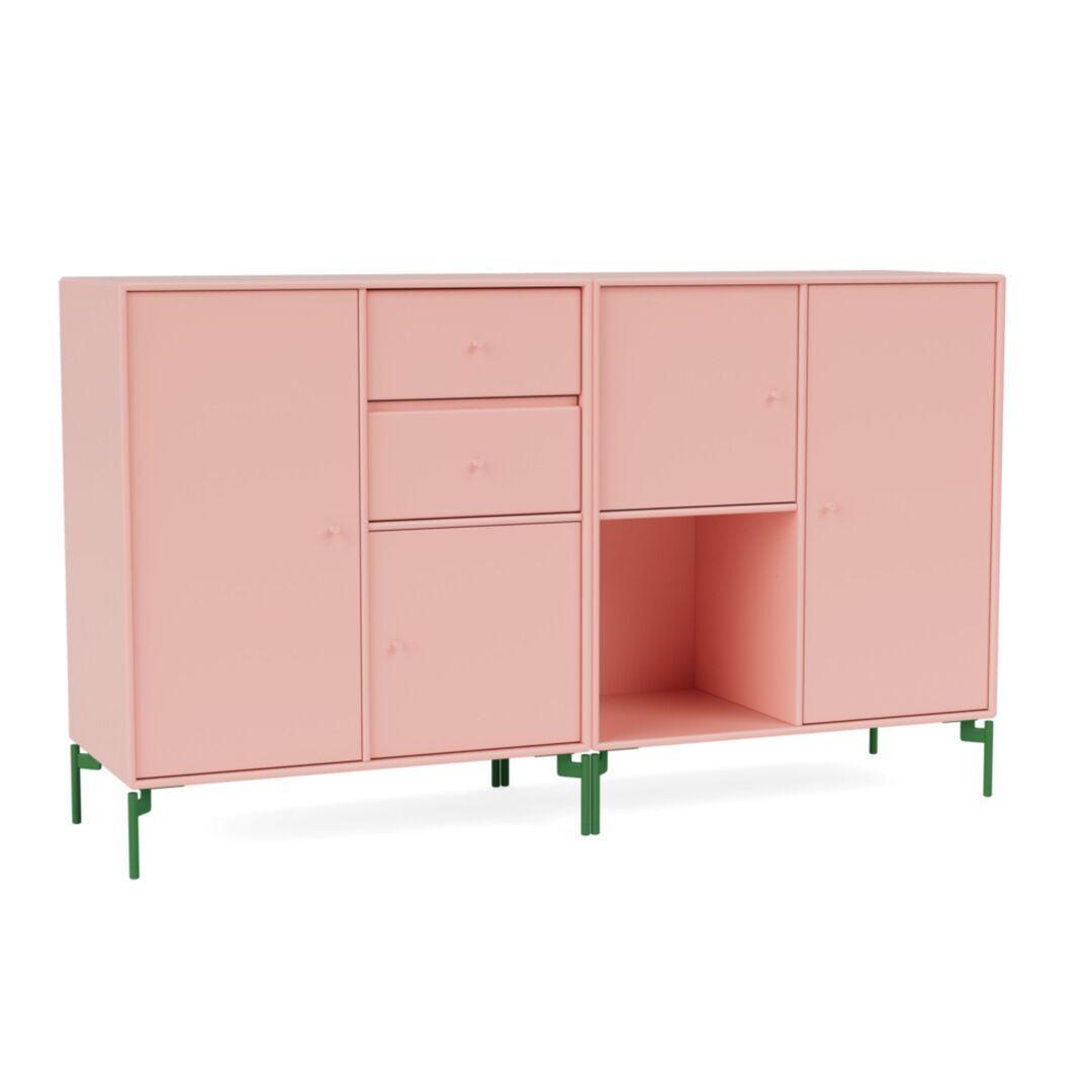 Montana Couple Sideboard Ruby 167, Parsley 152 lacquered