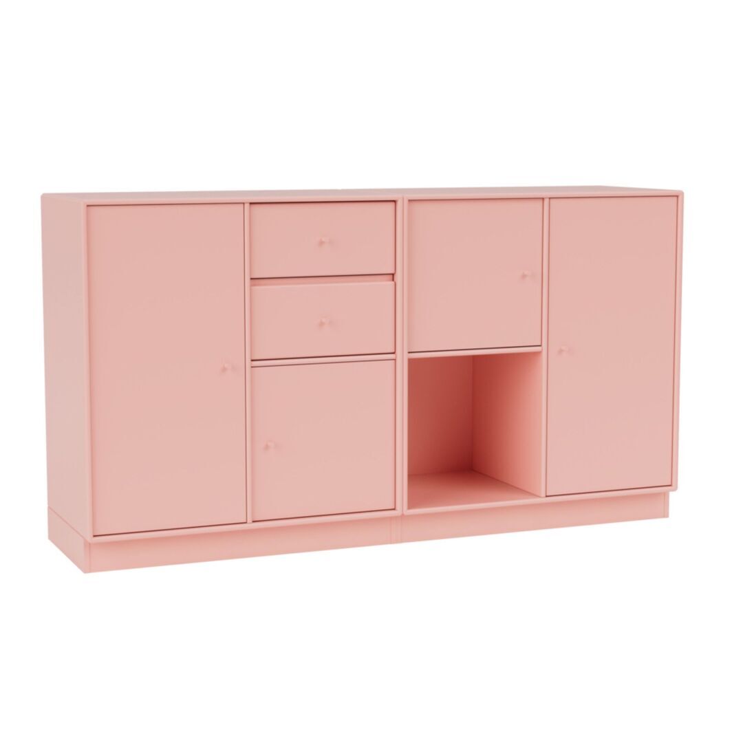 Montana Couple Sideboard Ruby 167, Base H: 7 cm 