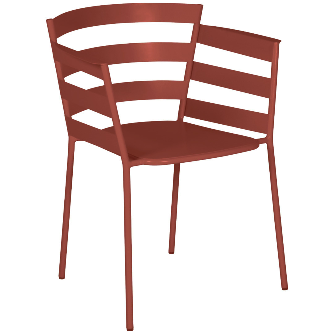 Fermob Sessel Rythmic von Fermob Ochre red 20