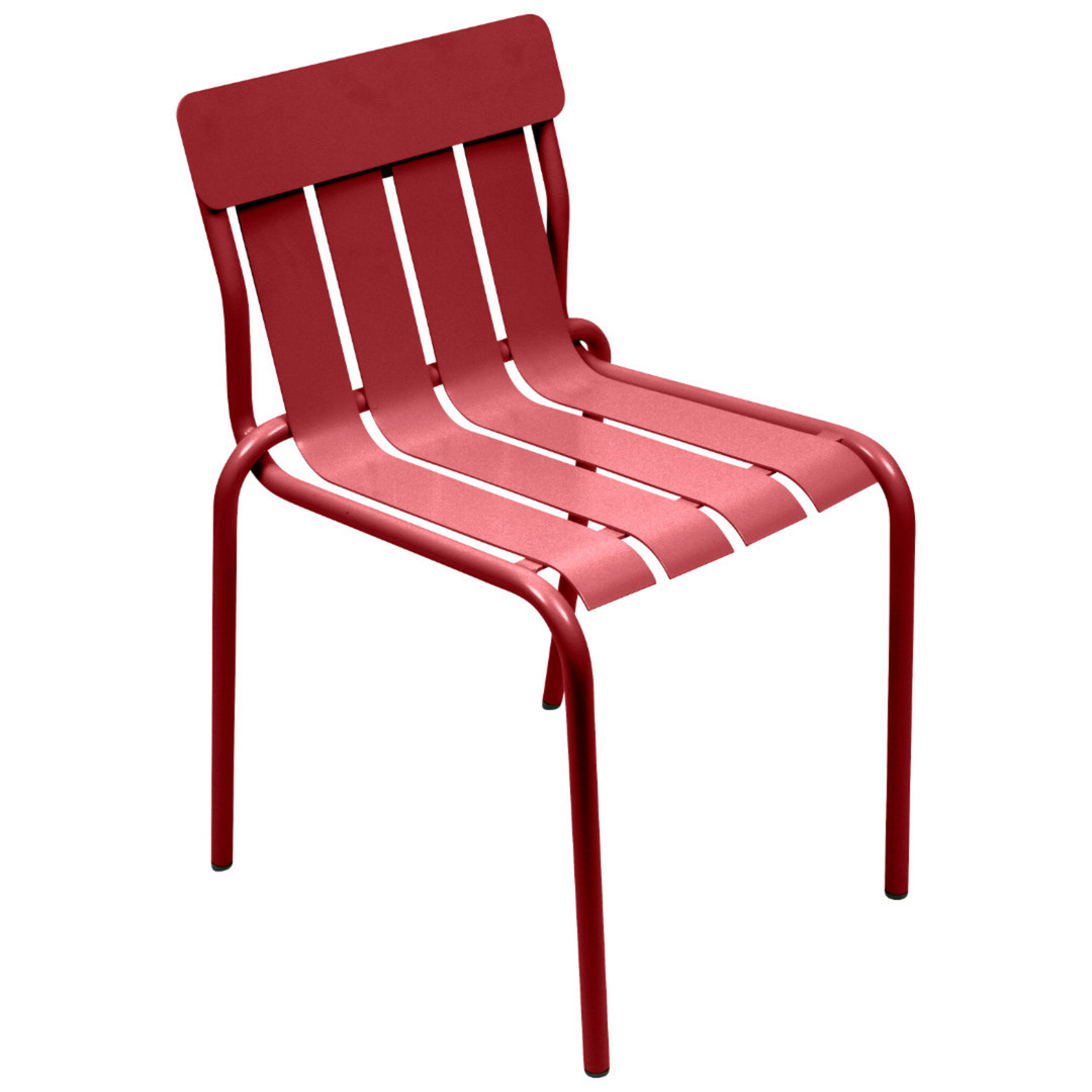 Fermob Stuhl Stripe von Fermob Chili 43