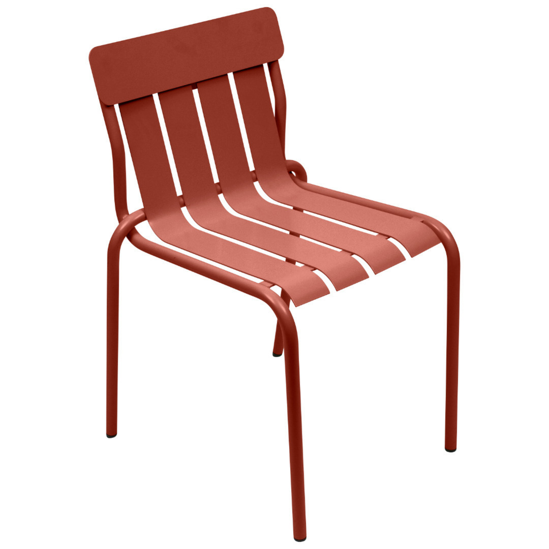 Fermob Stuhl Stripe von Fermob Ochre red 20