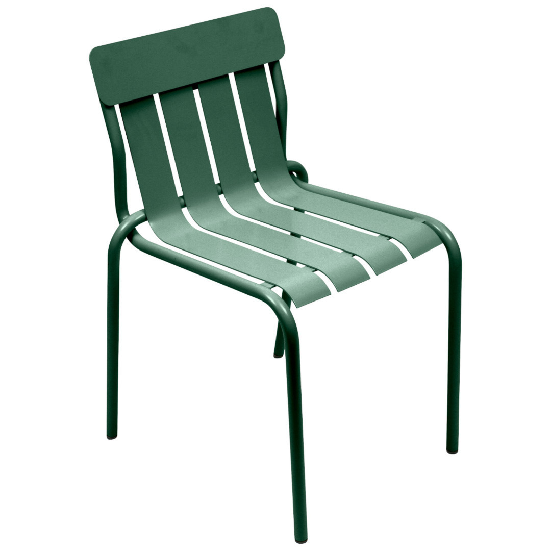 Fermob Stuhl Stripe von Fermob Cedar green 02
