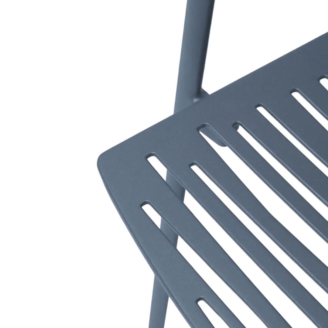 Fast Zebra Stuhl von Fast  Blue Gray-1 