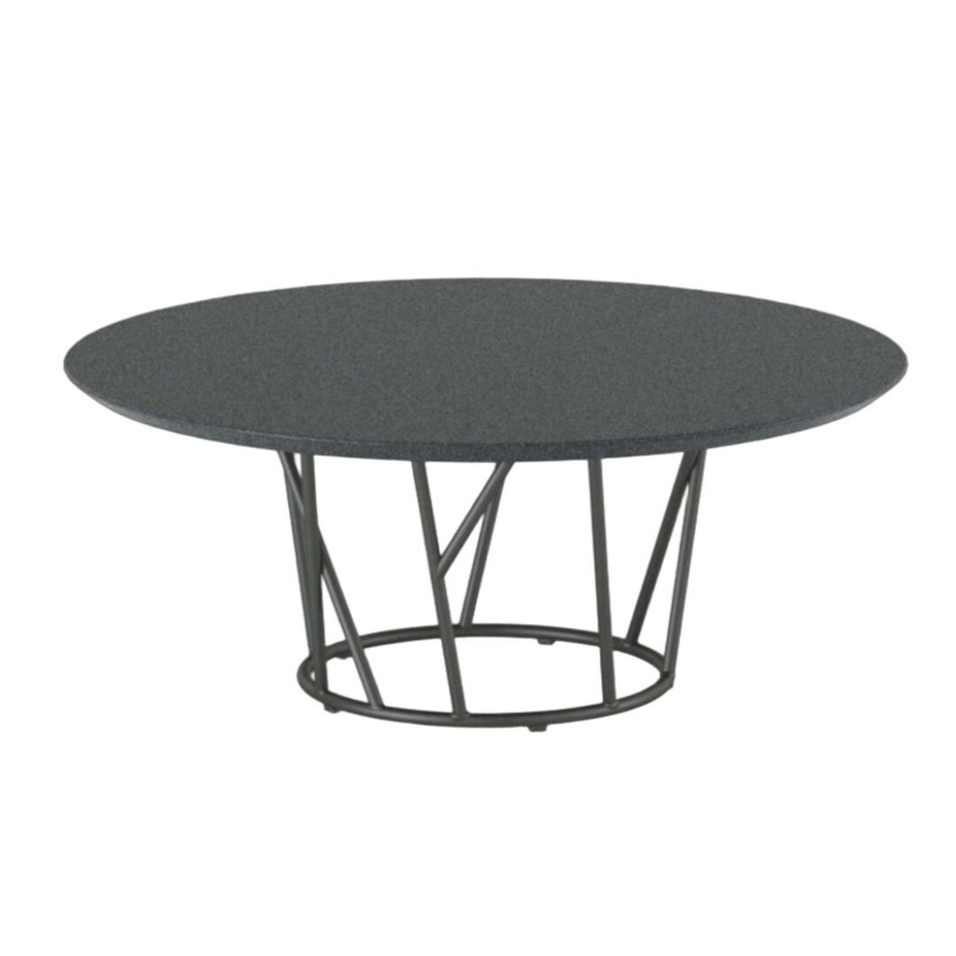 Fast Wild Runder Tisch verschiedene Grössen von Fast Ø: 110 cm, Metallgrau 