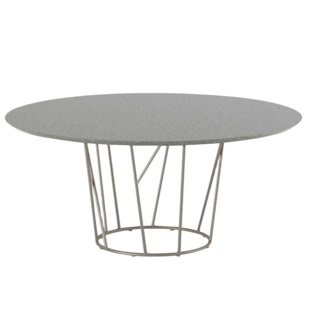 Fast Wild Runder Tisch verschiedene Grössen von Fast Ø: 138 cm, Pulvergrau 