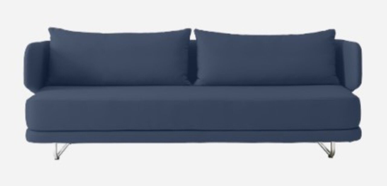 Softline Jasper Schlafsofa - Felt Melange - 289 Dark Blue