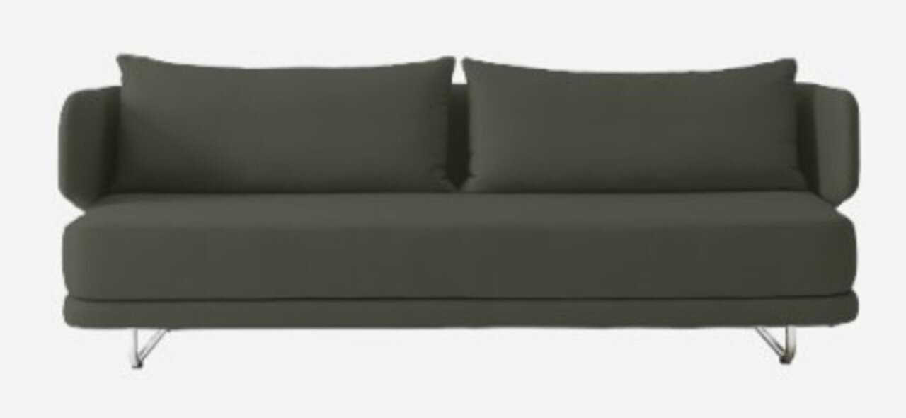 Softline Jasper Schlafsofa - Felt Melange - 294 Dark Green