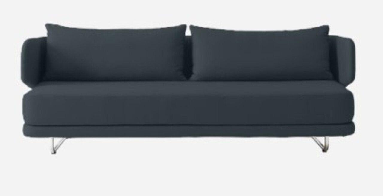Softline Jasper Schlafsofa - Felt Melange - 295 Black