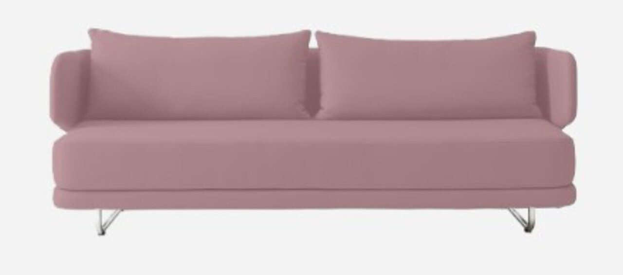 Softline Jasper Schlafsofa - Felt Melange - 299 Antique Pink