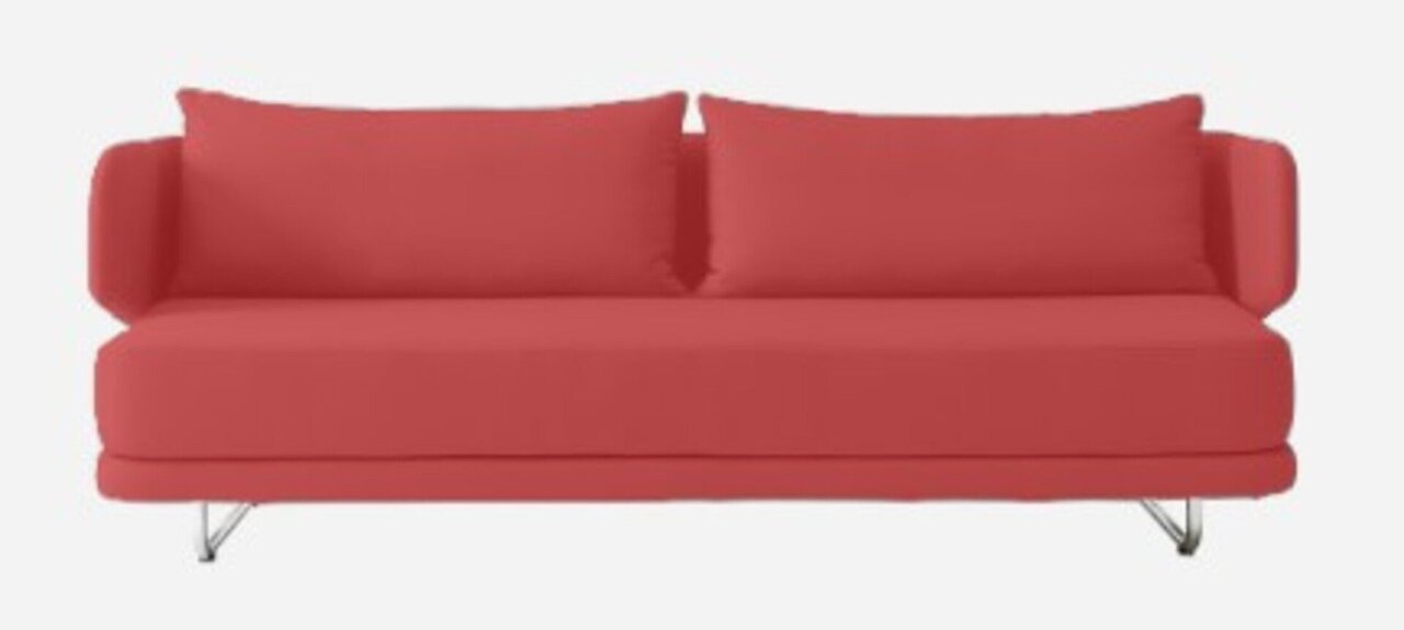 Softline Jasper Schlafsofa - Felt Melange - 650 Light Red