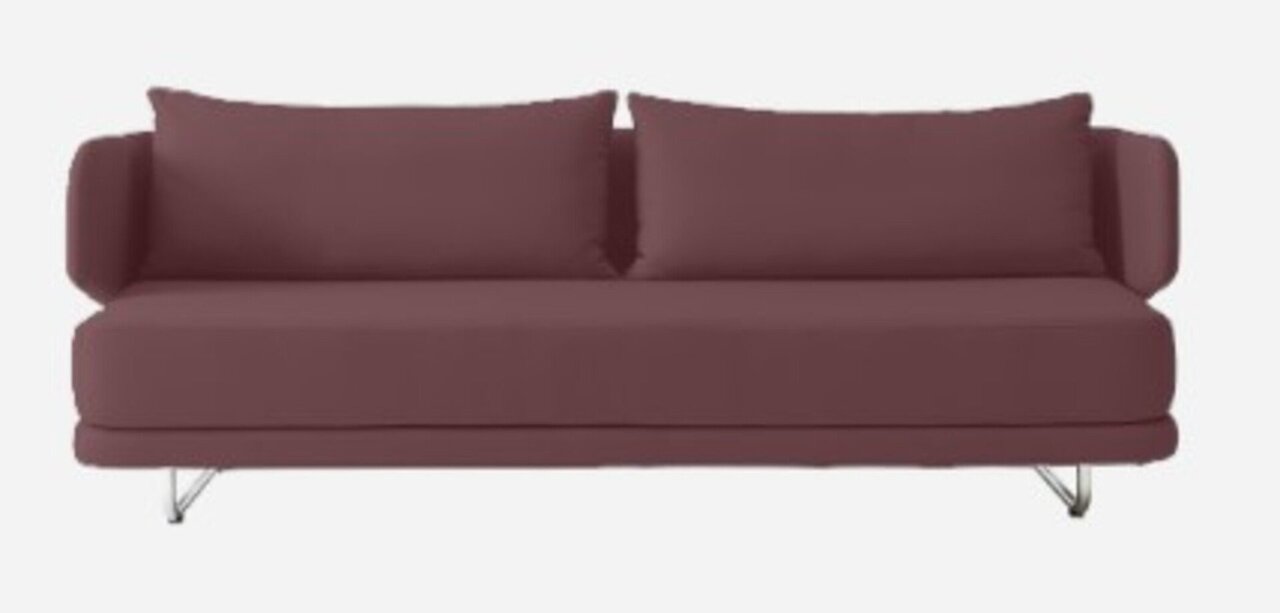Softline Jasper Schlafsofa - Felt Melange - 651 Eggplant