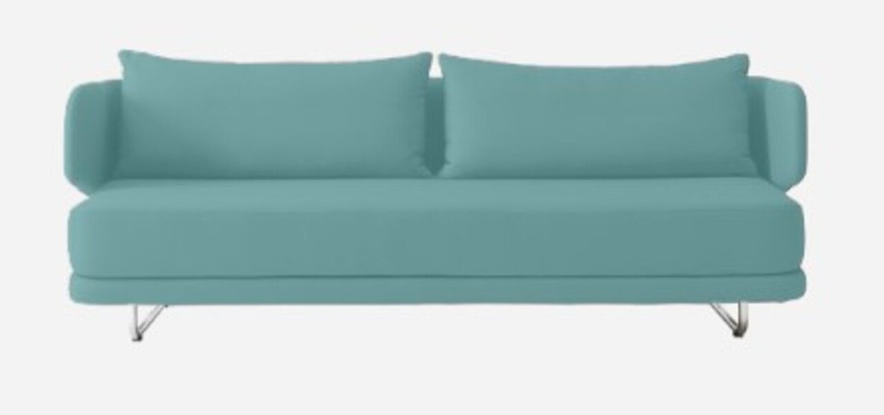 Softline Jasper Schlafsofa - Felt Melange - 652 Turquoise
