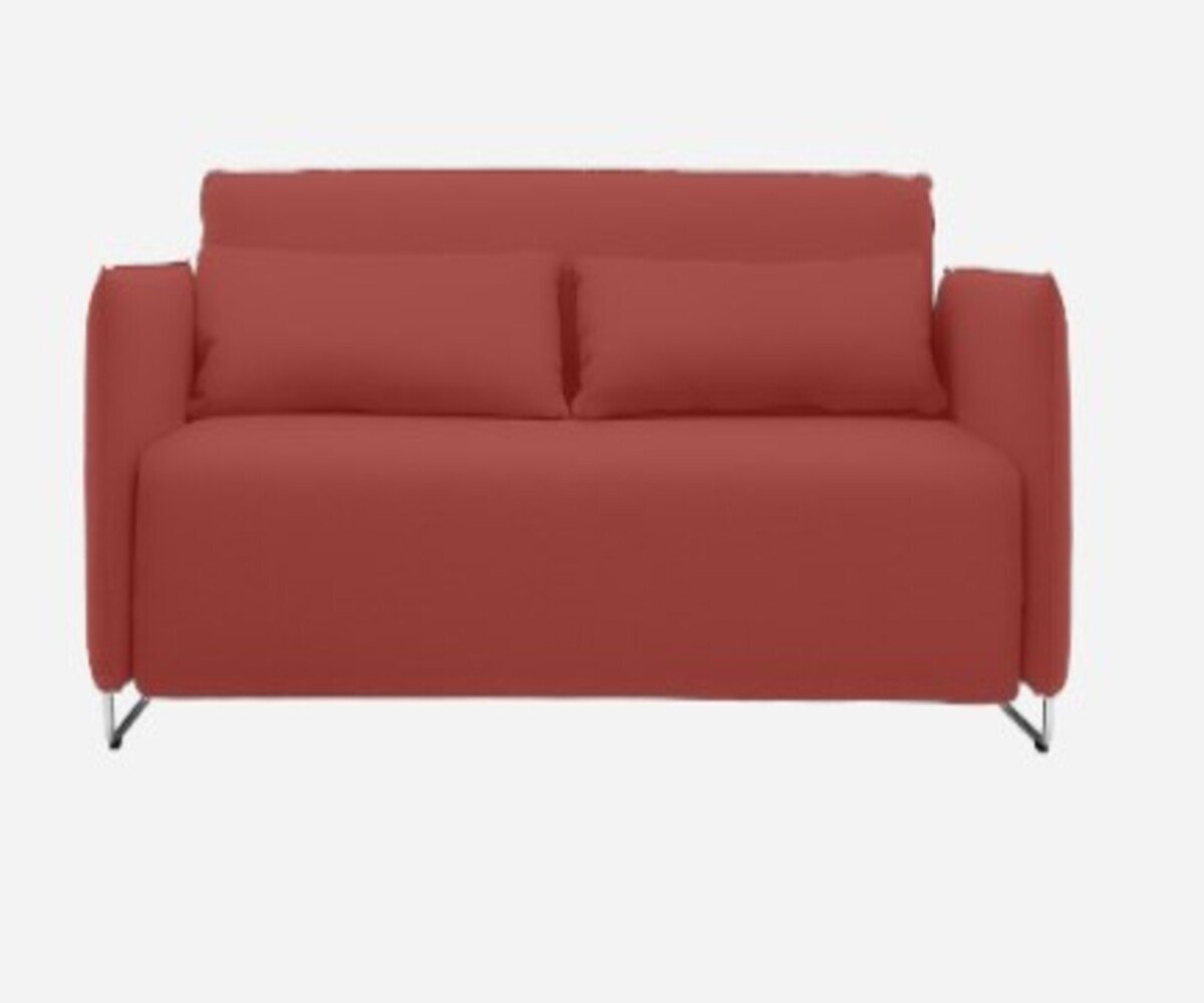 Softline Cord Schlafsofa - Felt Melange - 297 Dark Red
