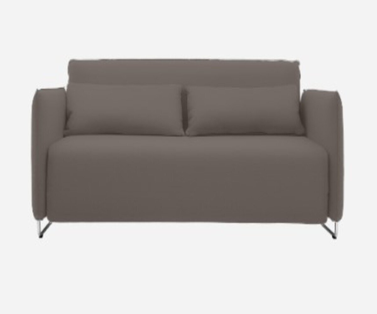 Softline Cord Schlafsofa - Felt Melange - 300 Dark Brown