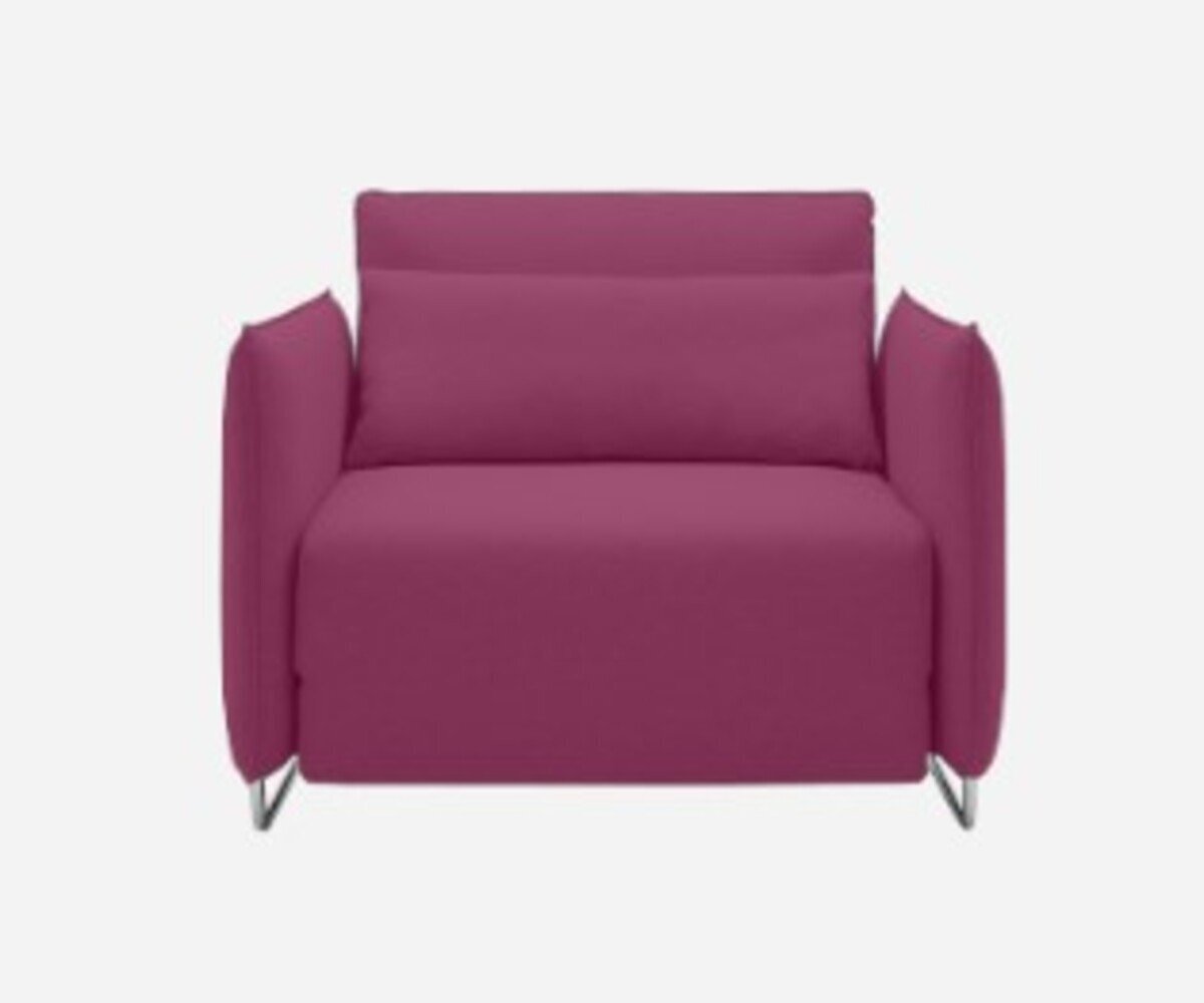 Softline Cord Sessel / Schlafsessel - Felt - 629 Berry