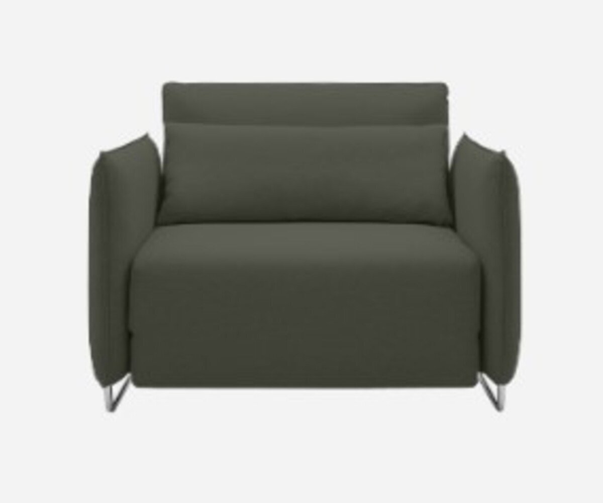 Softline Cord Sessel / Schlafsessel - Felt Melange - 294 Dark Green