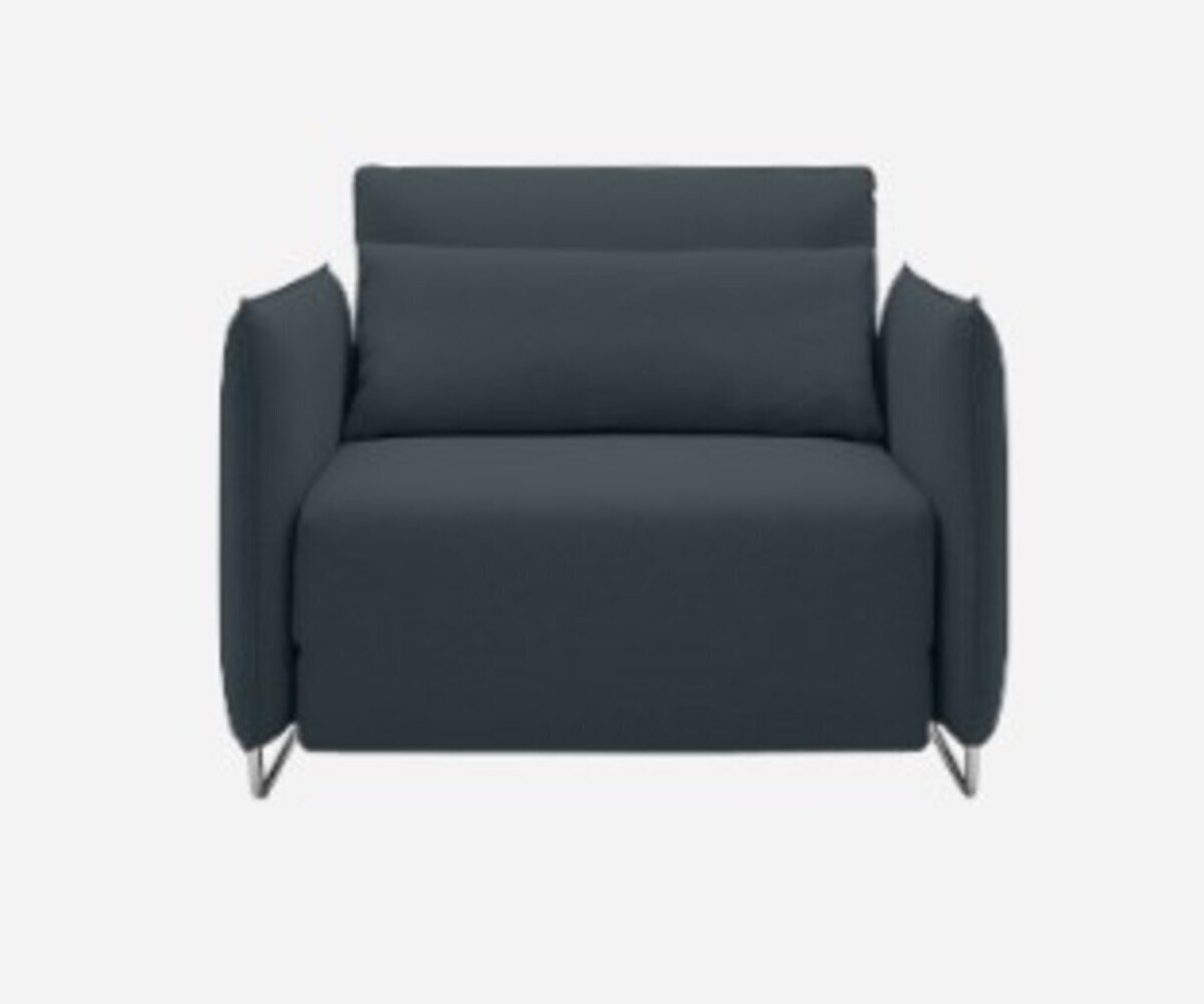 Softline Cord Sessel / Schlafsessel - Felt Melange - 295 Black
