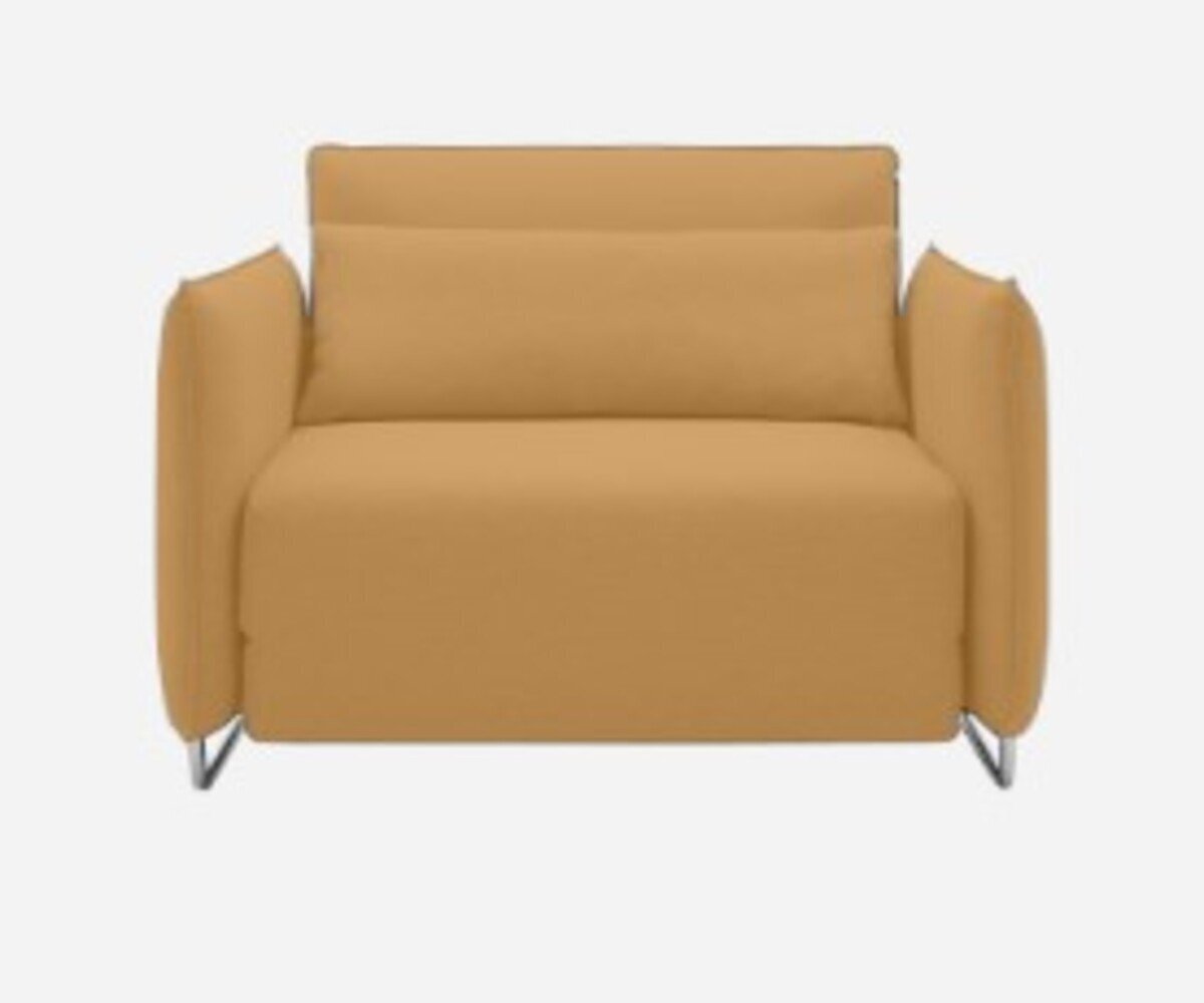 Softline Cord Sessel / Schlafsessel - Felt Melange - 296 Ochre