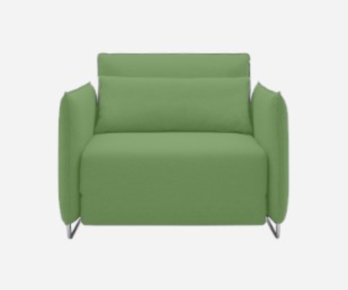 Softline Cord Sessel / Schlafsessel - Felt Melange - 848 Green