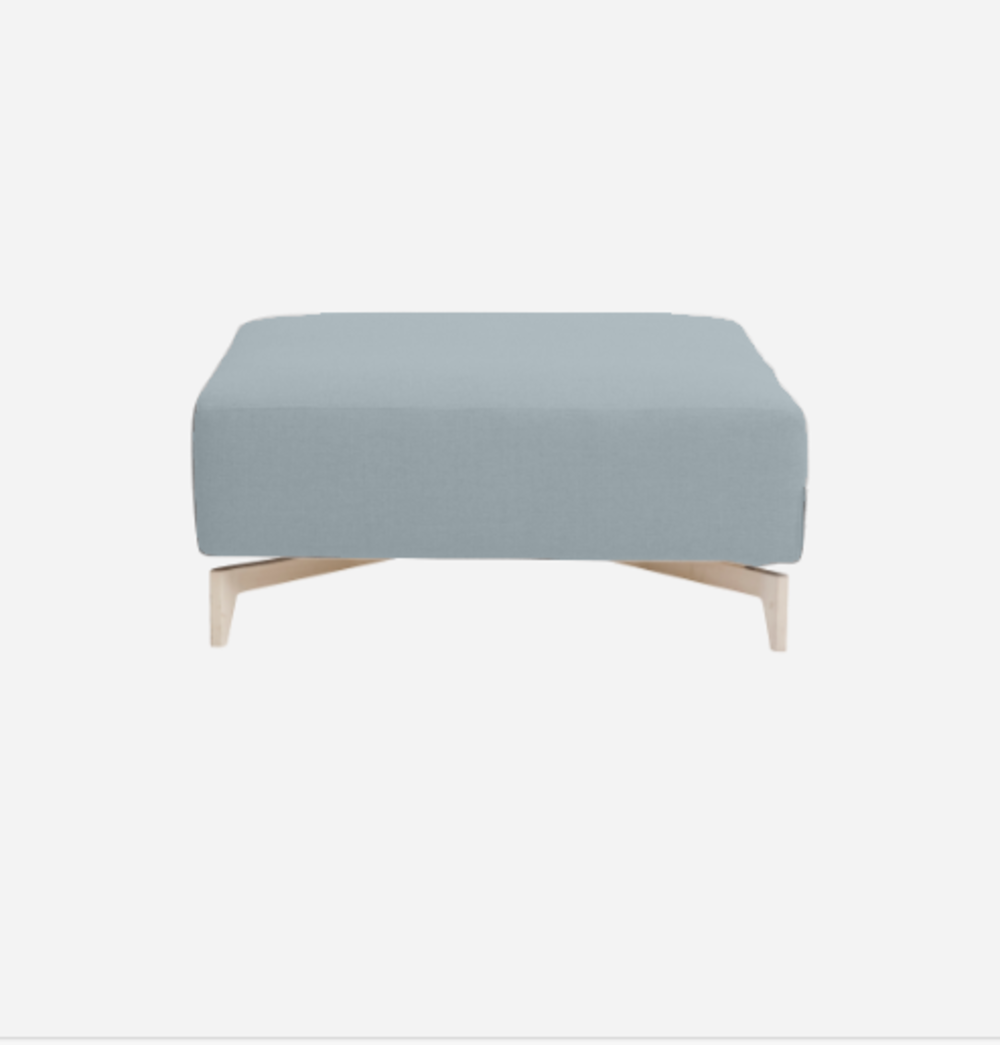 Softline Passion Hocker/Ottomane-Vision - 442 Light Blue