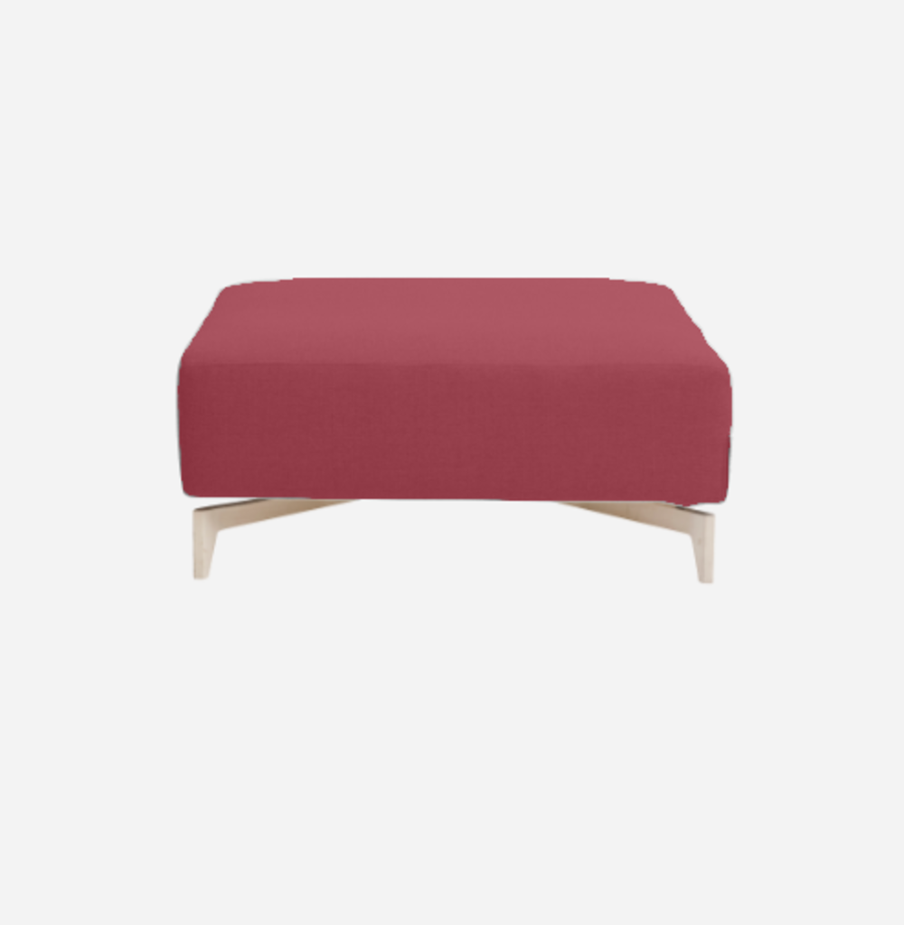 Softline Passion Hocker/Ottomane-Vision - 448 Dark Red