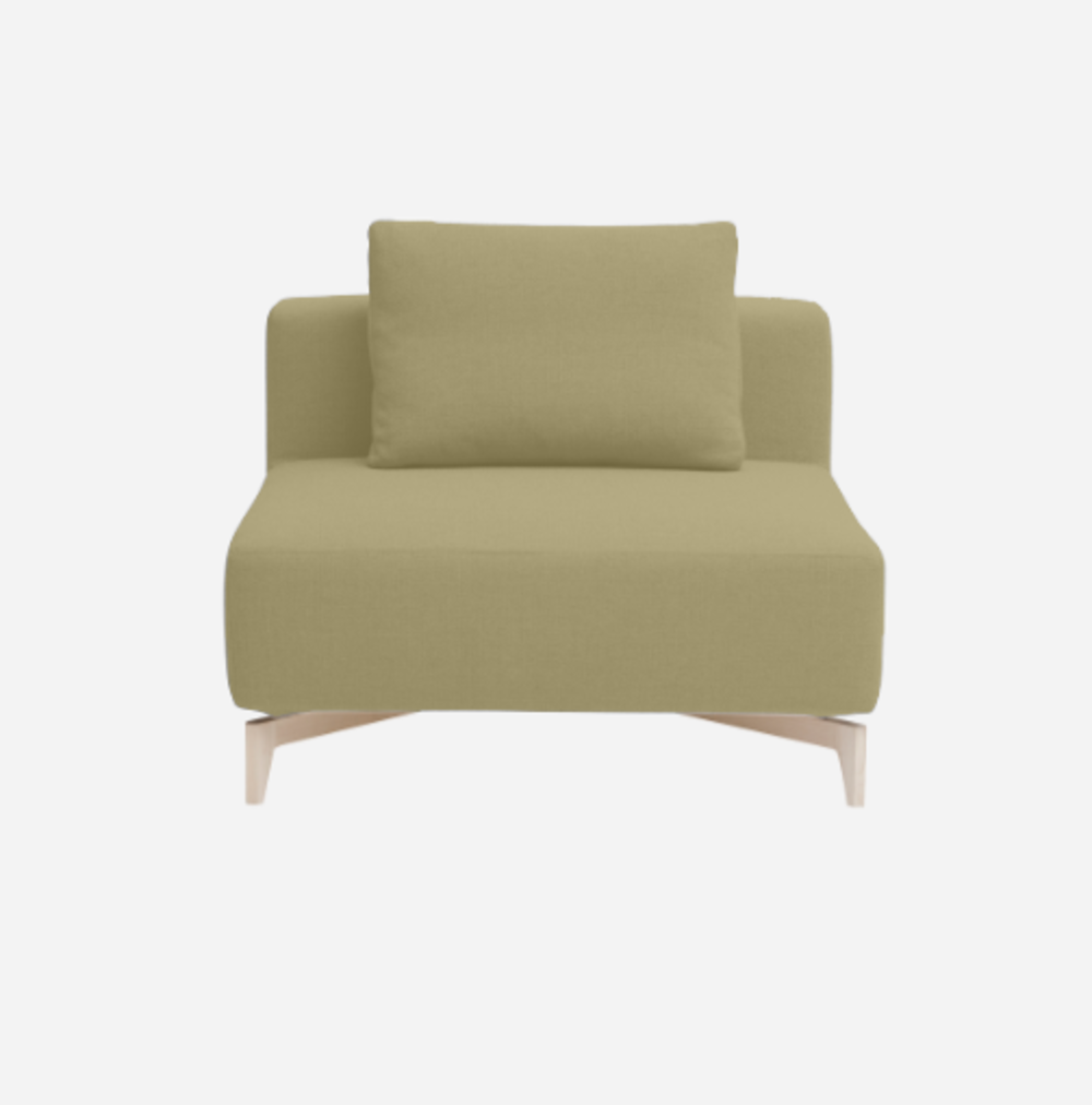 Softline Passion Sofa-Einzelelemente-Vision - 396 Light Yellow